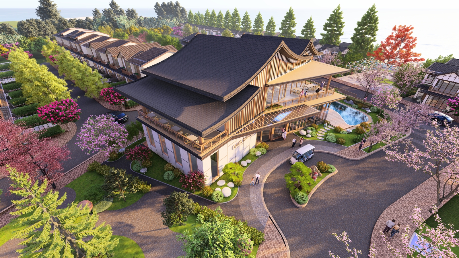 Novaworld Ho Tram - Binh An Morito, Sakura Beach - Landscape Design - 10